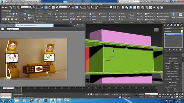 Tutorial on Modeling and texturing a display stand in 3dsmax. ( Part 2)