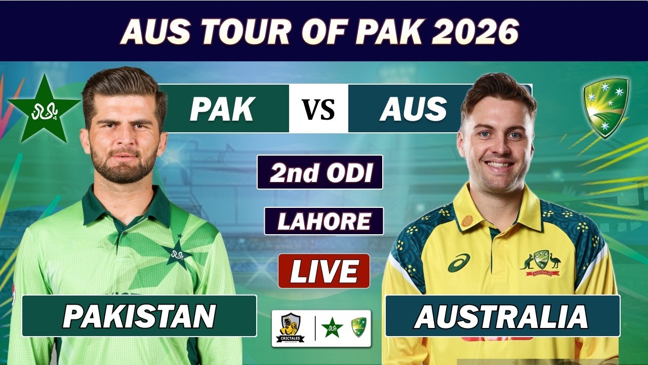 PAKISTAN vs AUSTRALIA 2ND ODI MATCH LIVE COMMENTARY | PAK VS AUS LIVE | AUS BATTING