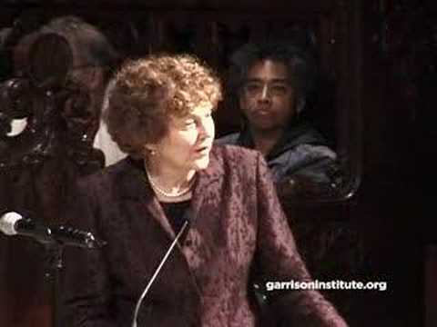 Mary Evelyn Tucker at the Garrison Institute's Sat...