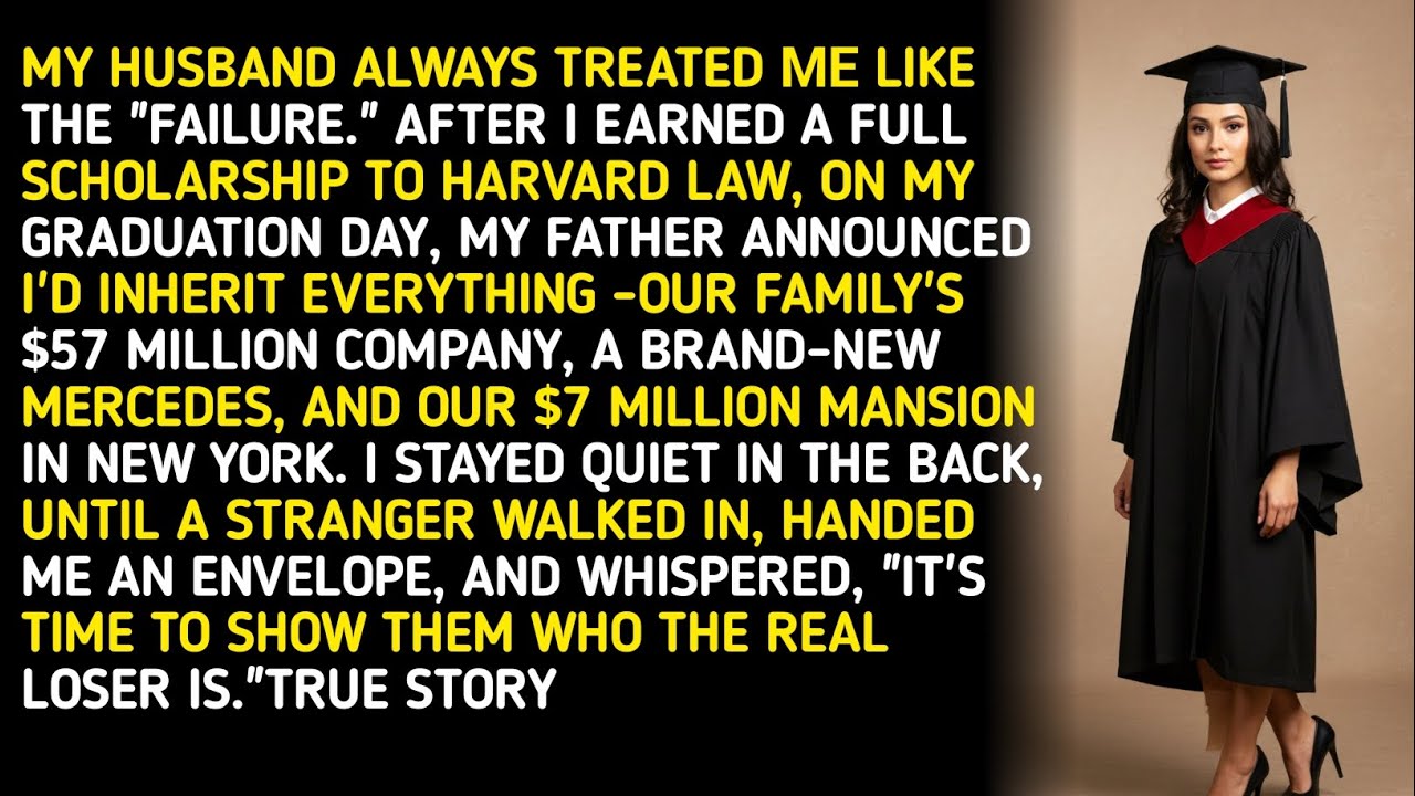 MY HUSBAND ALWAYS TREATED ME LIKE THE "FAILURE." AFTER I EARNED A FULL ...
