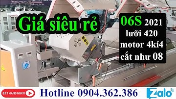 Máy Cắt Nhôm 2 Đầu 06S 2021 || MÁY CẮT NHÔM 2 ĐẦU GIÁ RẺ