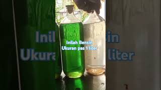 Takaran Bensin Yang Pas 1 Liter #shorts #bensin #bensineceran #fatarmkios