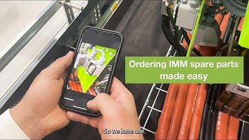 How to order spare parts for injection moulding machines with our part finder app | fast and easy
