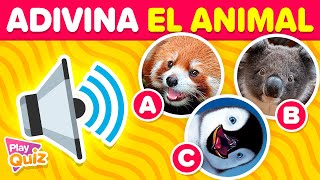 Adivina el Animal por el Sonido 🐸🔊🐷 | PlayQuiz Trivia