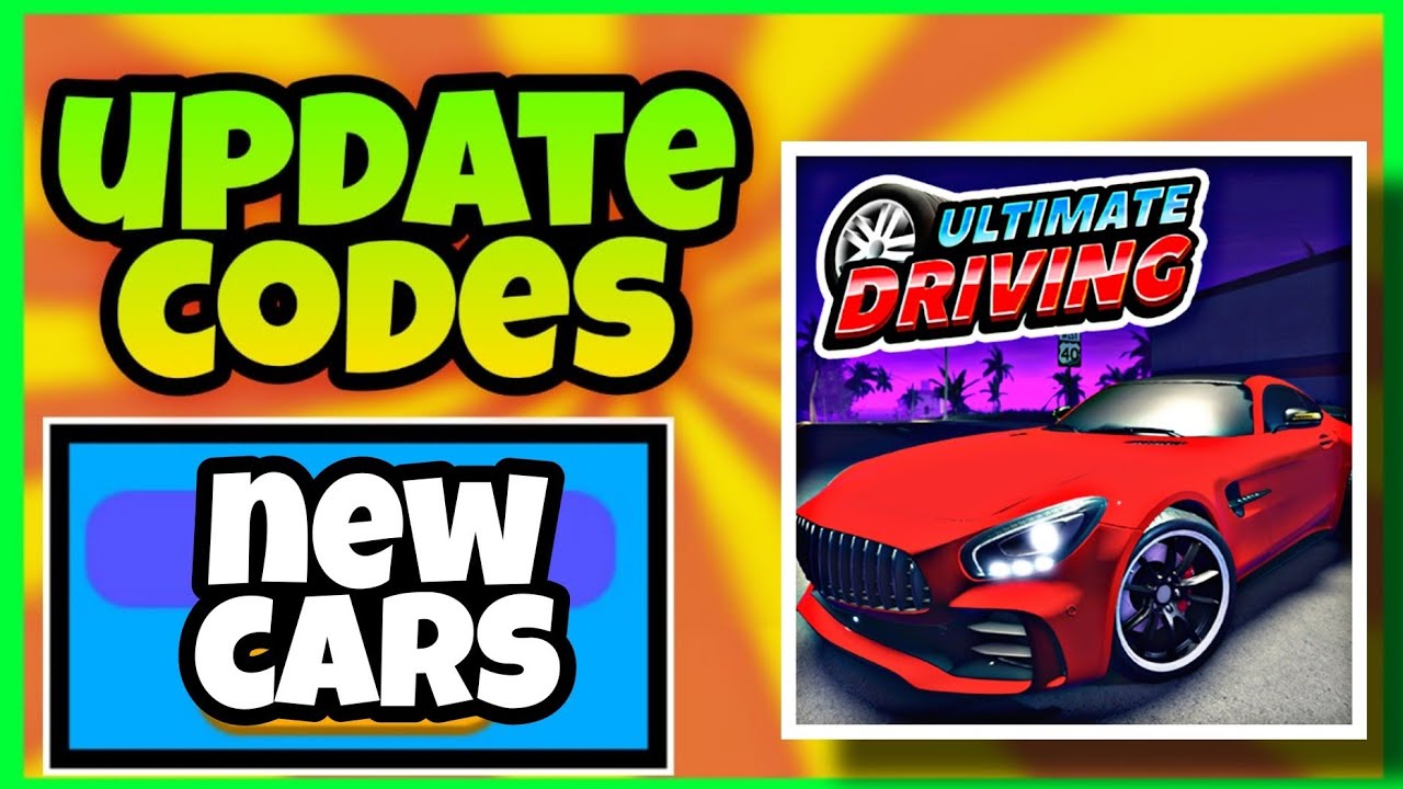 *NEW CAR* UPDATE ALL WORKING CODES ULTIMATE DRIVING ROBLOX ULTIMATE