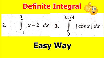 6.Definite integral | Calculus | Problem #2 and 3 | Exercise 5.2 Bsc math Calculus SMYousuf