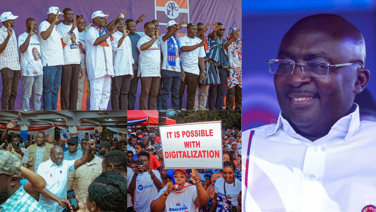 Jubilation For Bawumia After 39/43 Electoral Area Coordinators Declare In Ejura, Promise Full Suppot