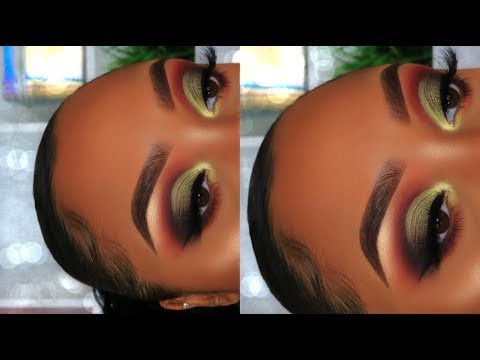 Smokey OLIVE GREEN Fall Makeup Tutorial