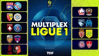 🔴 MULTIPLEX LIGUE 1 | LYON-STRASBOURG/LENS-MONTPELLIER/LILLE-NICE/TFC-BREST/LE HAC-OM/METZ-PSG...