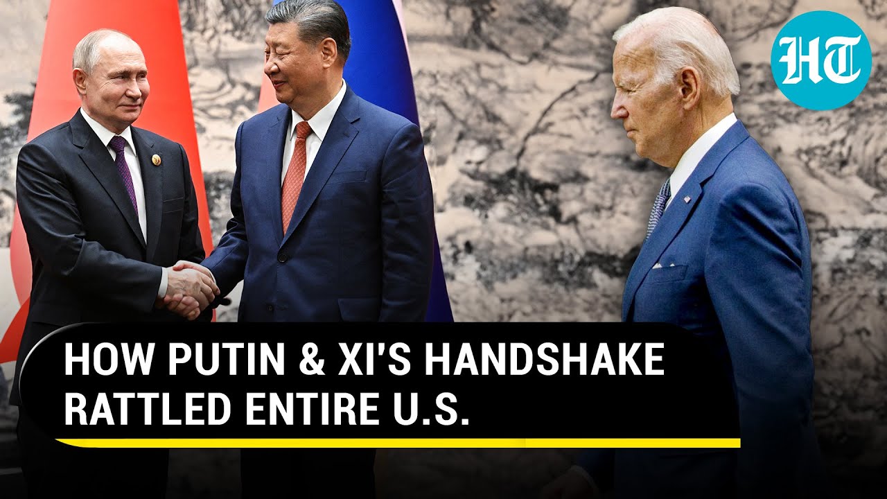 Putin And Xi Exchange Rare Hugs, Cementing Strategic Partnership  | Putin In China | News18 | N18V