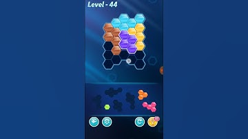 Block Hexa Puzzle Specialist Level 44 Walkthrough