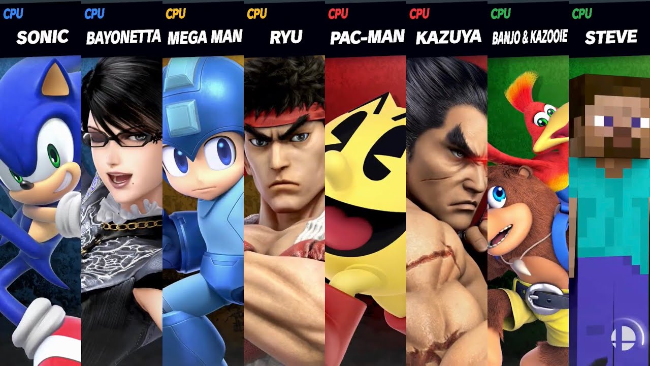 Super Smash Bros. Ultimate - SEGA vs Capcom vs Bandai Namco vs Microsoft