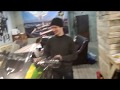 Первый запуск двигателя Kawasaki KLR685 после выхода из строя 06.10.17