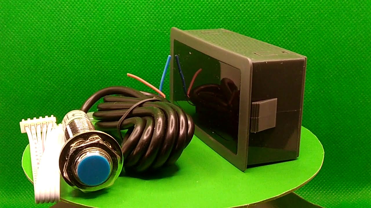 Тахометр с датчиком Холла (магнитный датчик) - YouTube