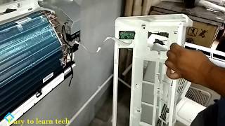 #samsung || HOW TO REMOVE 12000 BTU SAMSUNG indoor unit panel cover. screenshot 2