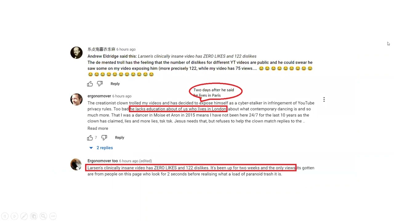 ergonomover (ballet dancer Andrew Eldridge) lying