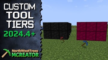 Custom Tool Tiers | MCreator 2024.4+