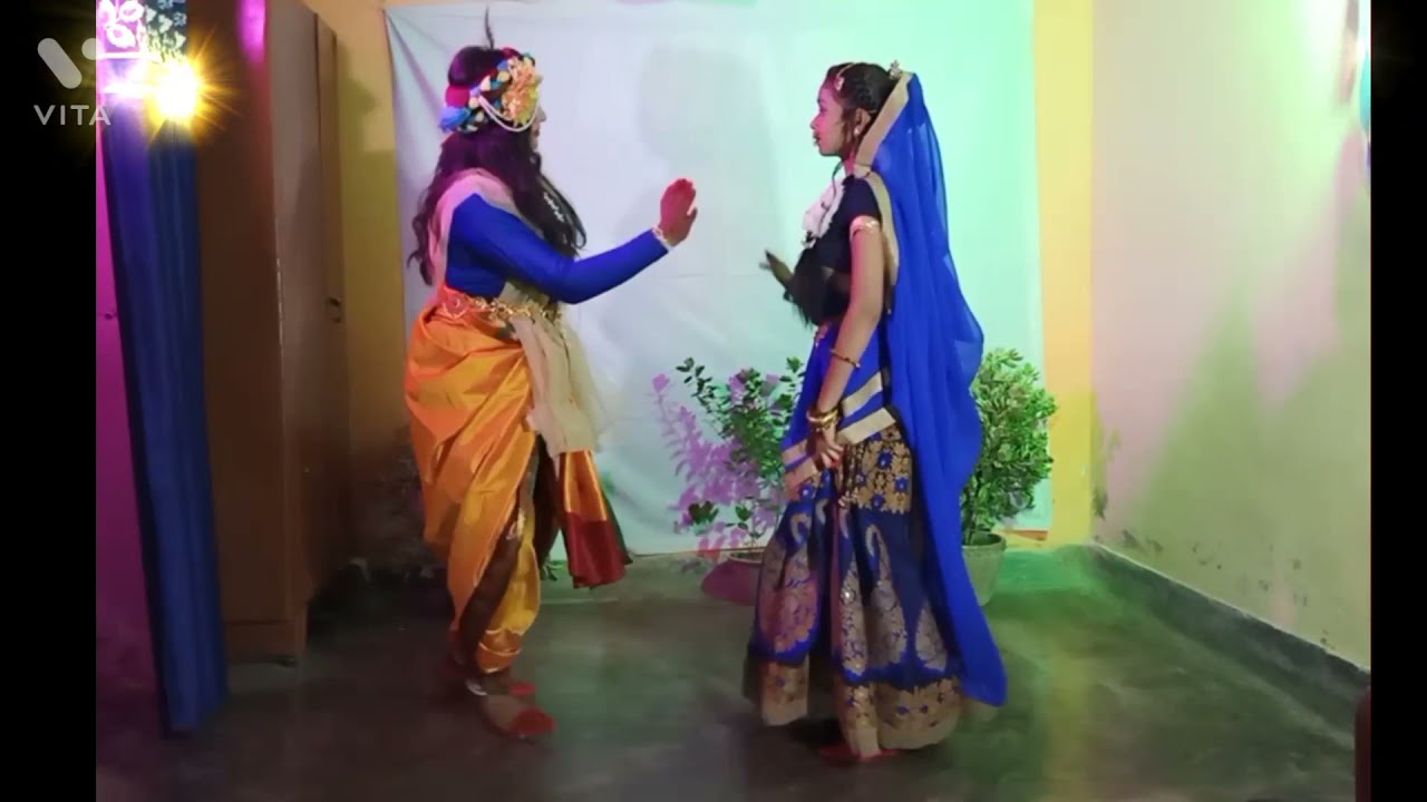 Tum ho mere Krishna (dance) | Prabhat samgit- 4070 | Performed by Anamika and jahnavi