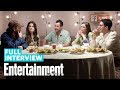 'Uncut Gems' Roundtable Interview With Adam Sandler, Idina Menzel & More | Entertainment Weekly