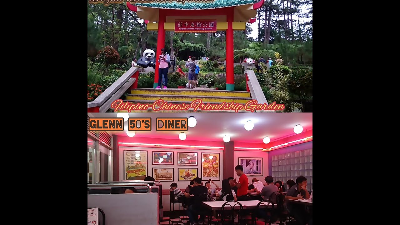 Baguio 2019 Botanical Garden and 50's Diner (retro and affordable resto)