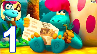 Dino Bash: Travel Through Time - Gameplay Walkthrough Part 1 Tutorial (iOS, Android) screenshot 2