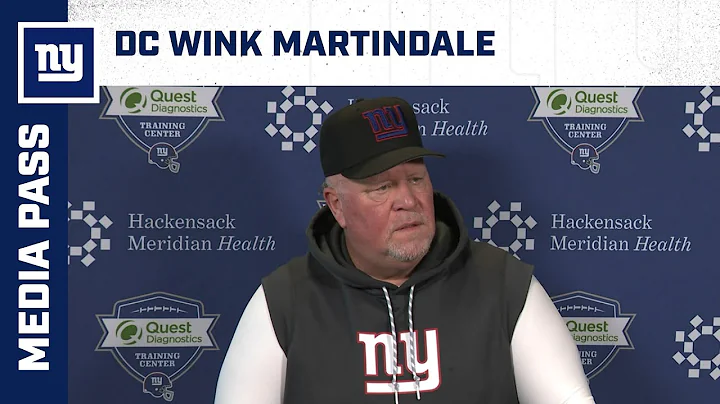 Wink Martindale on Kayvon Thibodeaux's Breakout Game | New York Giants