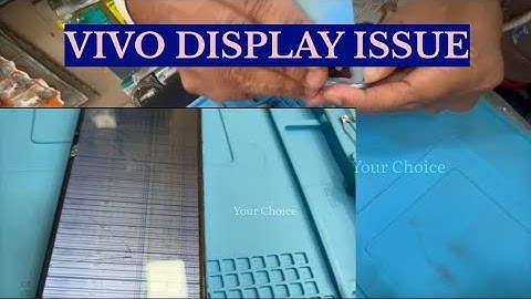 Vivo 5G Display Replacement // SCREEN CHANGE WITH fingerprint sensor 