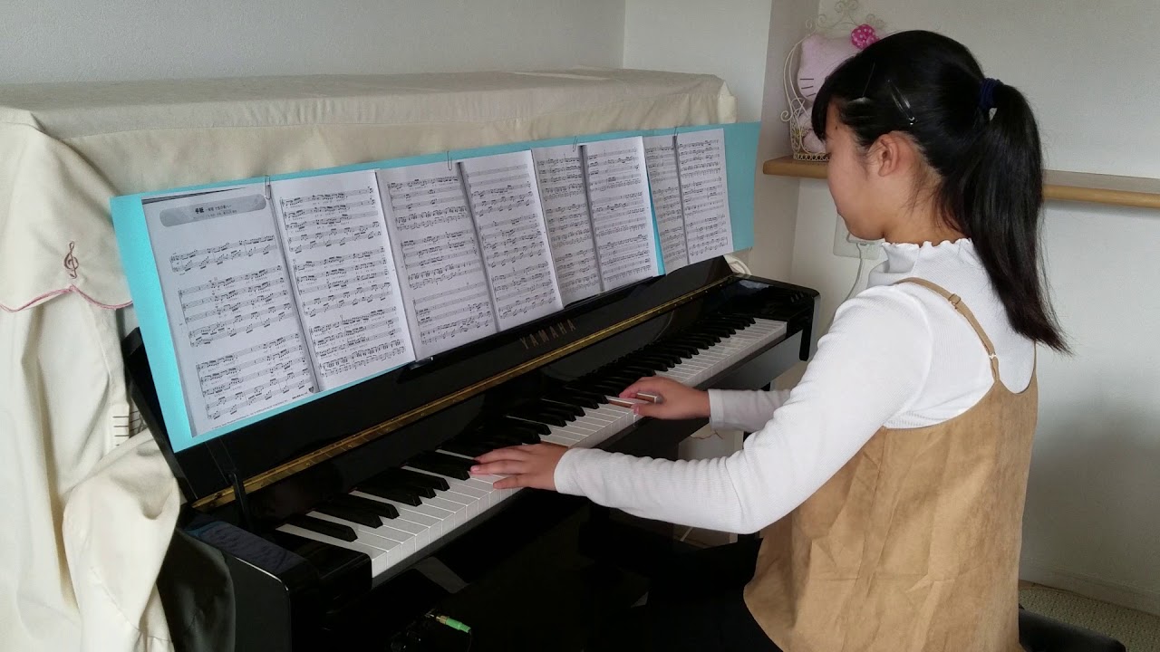 アンジェラ・アキ『手紙〜拝啓 十五の君へ〜 』 合唱曲 ピアノ伴奏 YouTube