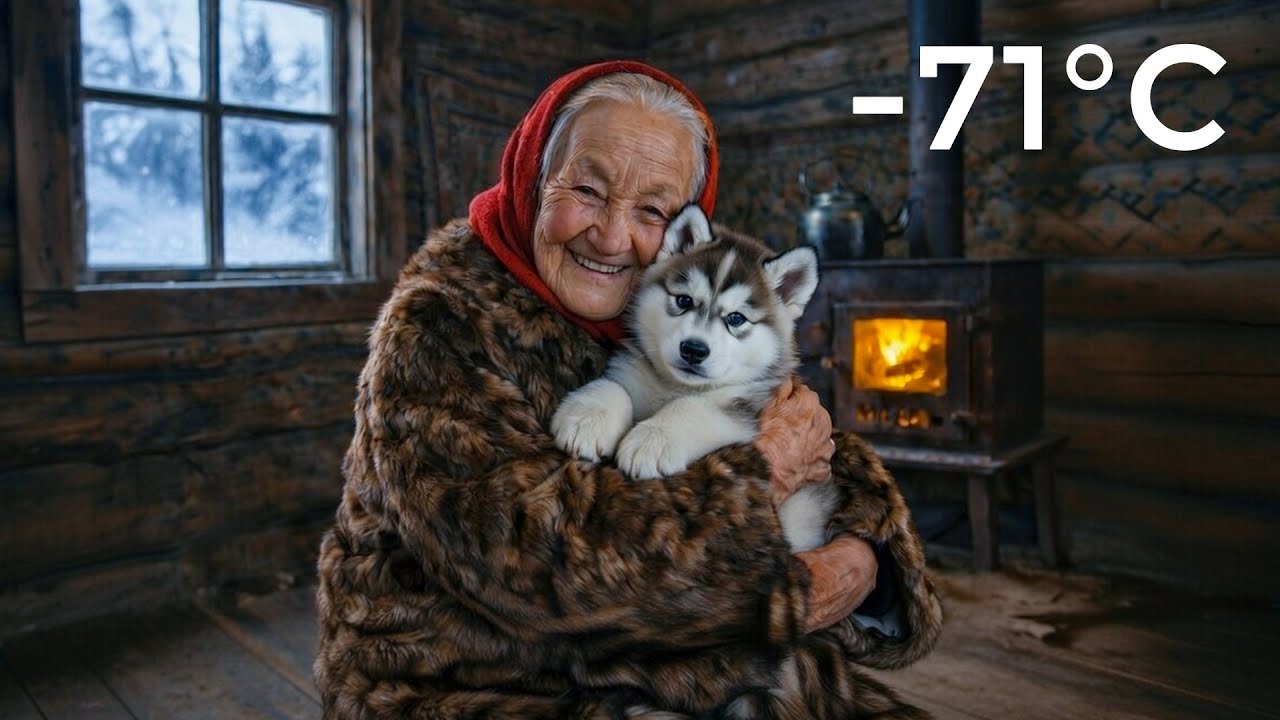 She Found a Husky Puppy in the Blizzard | And a Miracle Happened at -71°C ❄️🐶