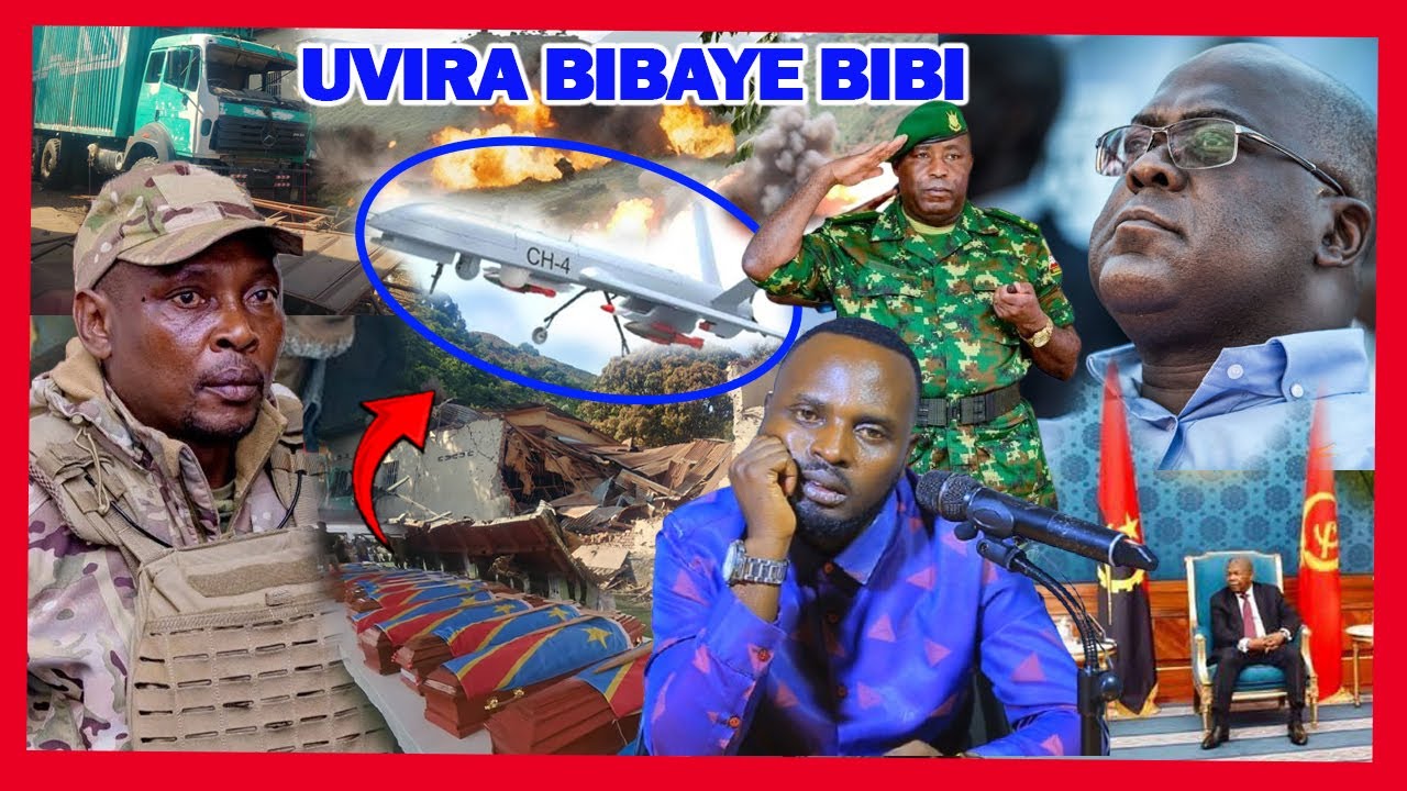 KINSHASA IKOZE AKANTU🚨DRONE YA FARDC ITWITSE M23, KUMIPAKA Y'UBURUNDI AFC/M22 IRINJIYE ISASU RYAVUZE