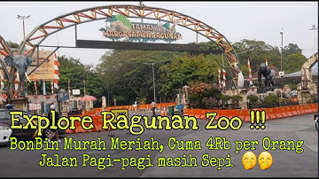 Explore Ragunan Zoo ll Kebon Binatang Murah Meriah ll PART 1