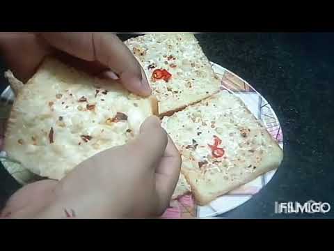 how-to-make-garlic-bread-pizza-/-yum-/-jasmi's-kitchen-/
