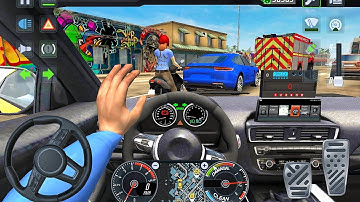 New Taxi Red Light City Traffic Simulator 3D! - Taxi Simulator 2025 - Car Game Android Gameplay