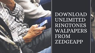 Download or Set any Ringtone , wallpaper, etc free from zedge app || simple way to use zedge app screenshot 4