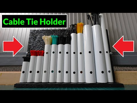 Zip Tie Storage Ideas