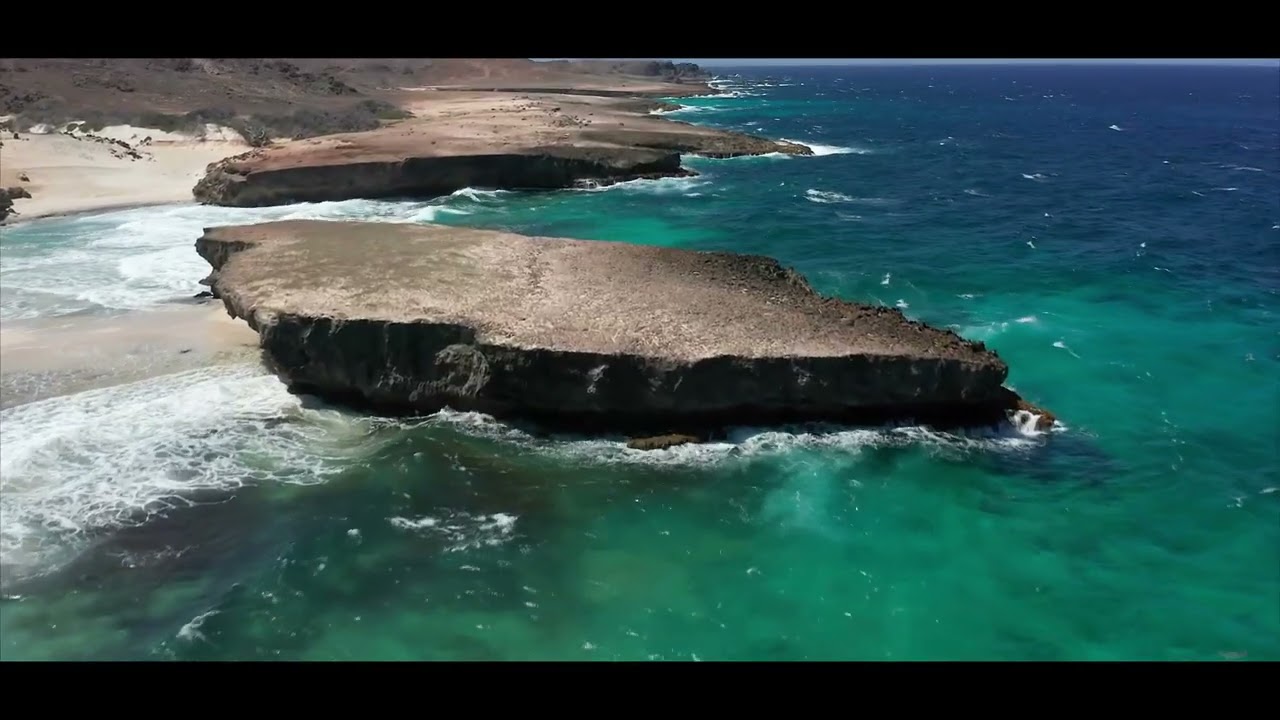Aruba - Beautiful places,nature and landscape.Travel video. Relax!