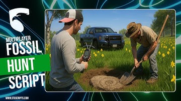FiveM Script | Fossil Hunt Script [Multiplayer] – Dig, Scan & Deliver Fossils | QBCore & ESX, Qbox
