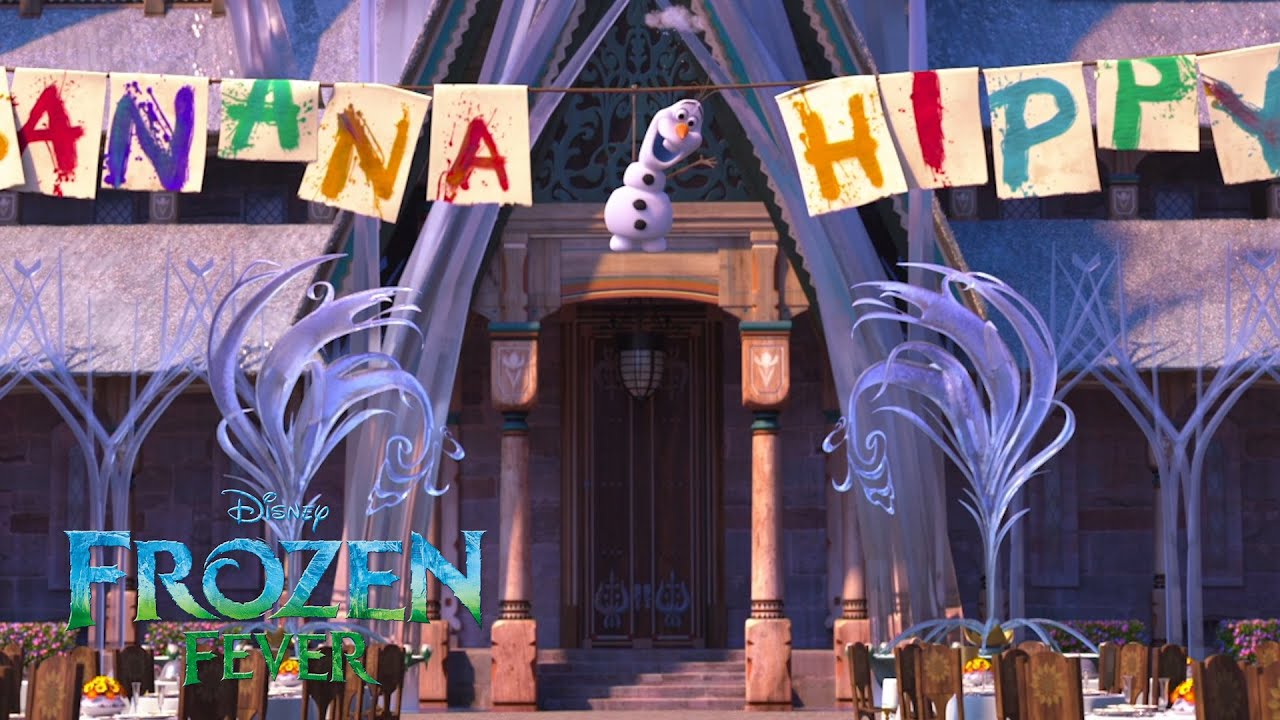 Frozen Fever | Olaf, Kristoff en Sven repareren de binnenplaats | Disney NL