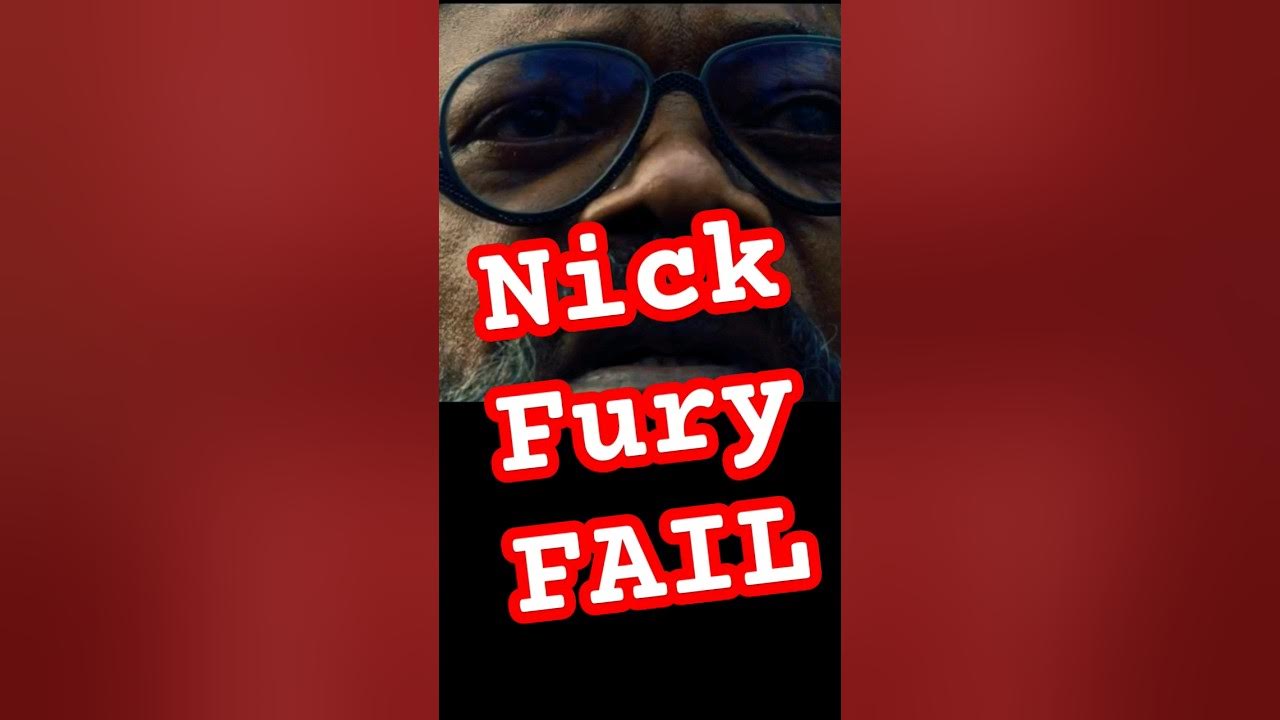 Nick Fury Fail! he never went camping, played dcs warthunder or even