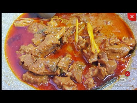 Resep Bebek Masak Merah Khas Aceh