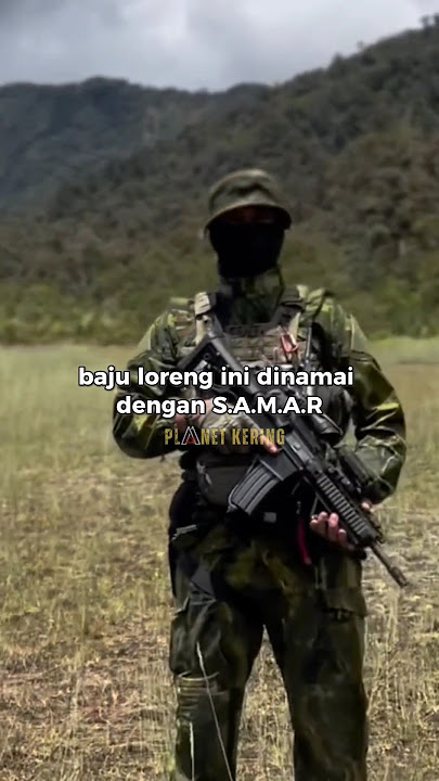 Kopassus Combat Field Camouflage Shirt #tni #kopassus #viral