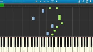 수상한 메신저 Mystic Messenger - Melody of Blue Roses Piano (Short Version) [ Sheets in Description ] screenshot 1