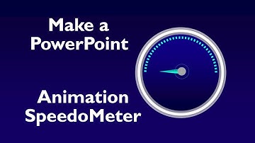 How To Make Animation SpeedoMeter In MS Office PowerPoint