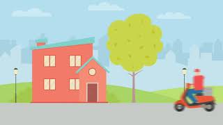 Online Food Ordering & Delivery - 2D Animation video | Catching Eye Studio