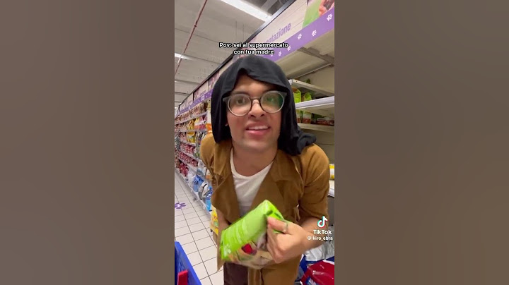 Quando vai a fare spesa con tua madre kiro ebra