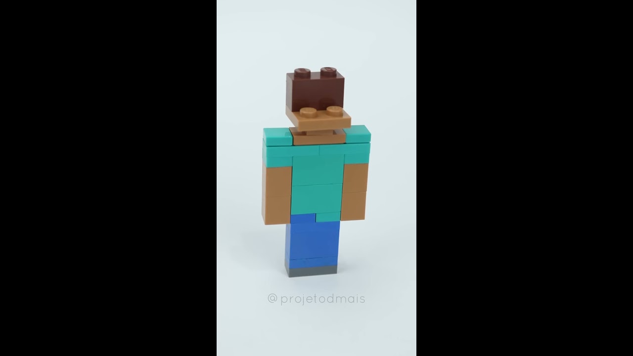 LEGO STEVE MINECRAFT Tutorial