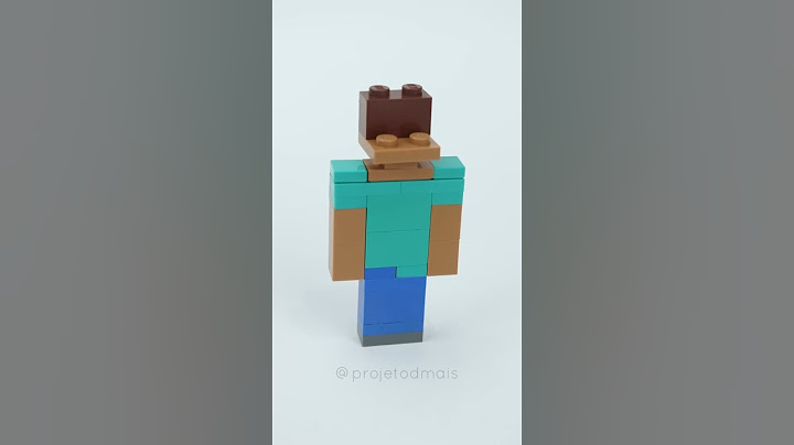 LEGO STEVE MINECRAFT!!! tutorial