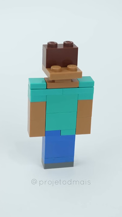 LEGO STEVE MINECRAFT!!! tutorial