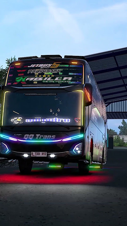 Basuri Nabilla nyaring banget di garasi MSM! 📢🔥#telolet #basuri #ets2indonesia #viral