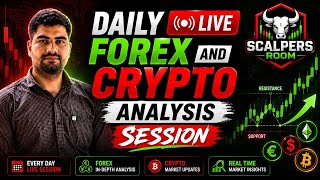 Live Forex and Crypto Market Analysis || 16 June 2026 || Scalpers Room - Ankit